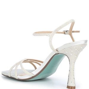 Blue by Betsey Johnson Ivory Heels